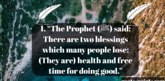 Heart touching islamic quotes in english